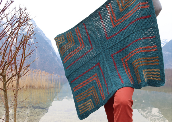 Fall Into Winter Blanket crochet pattern - digital or hard copy