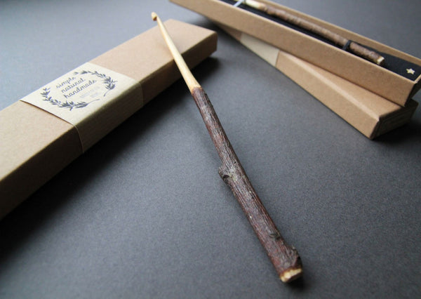 Wooden crochet hooks - handmade in the UK - Provenance Craft Co