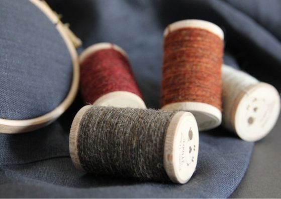 Rustic Moire Thread for embroidery - from Spain - Provenance Craft Co