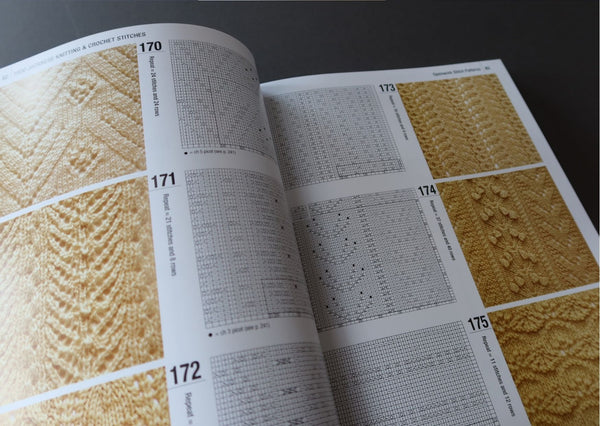 1000 Japanese Knitting and Crochet Stitches by Nihon Vogue