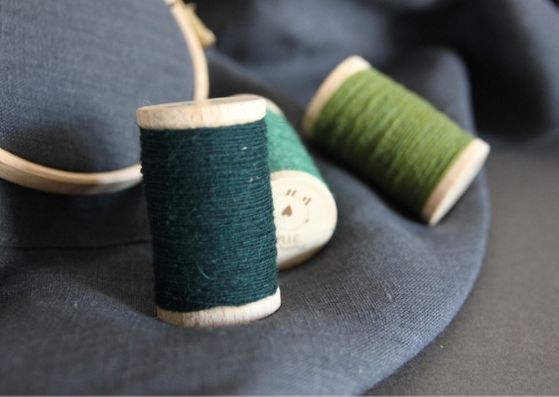 Rustic Moire Thread for embroidery - from Spain - Provenance Craft Co