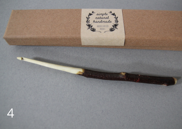 Wooden crochet hooks - handmade in the UK - Provenance Craft Co