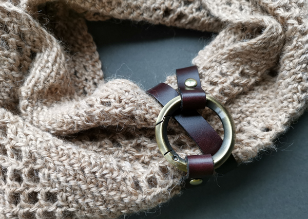 Jul designs leather cuffs, shawl pins & sticks and leather fasteners - Provenance Craft Co