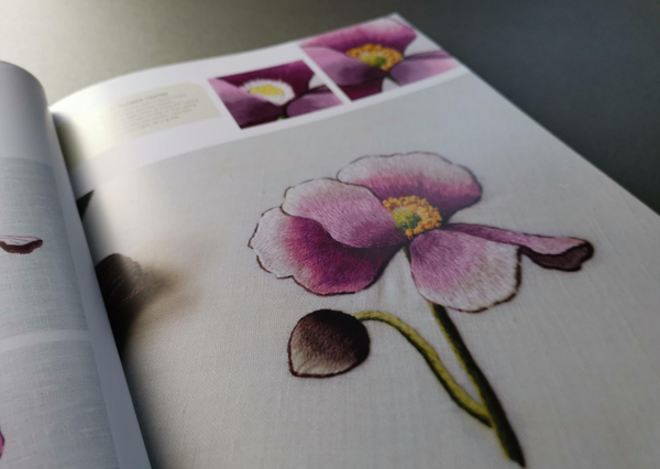 The Kew Book of Embroidered Flowers by Trish Burr - Provenance Craft Co