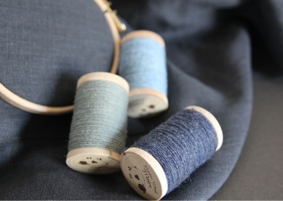 Rustic Moire Thread for embroidery - from Spain - Provenance Craft Co