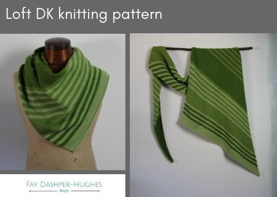 Loft DK knitting pattern - digital or hard copy - Provenance Craft Co