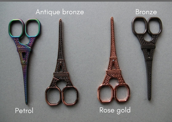 Eiffel tower scissors - Provenance Craft Co