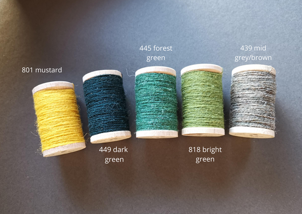 Rustic Moire Thread for embroidery - from Spain - Provenance Craft Co