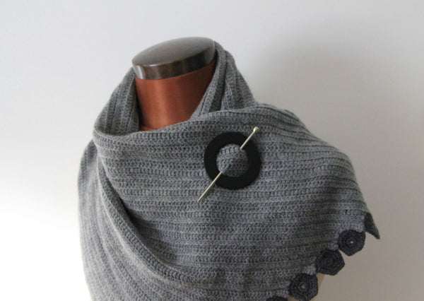 Jul designs leather cuffs, shawl pins & sticks and leather fasteners - Provenance Craft Co