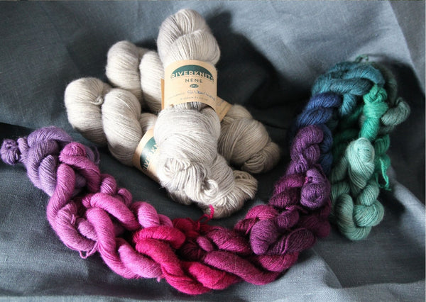 Scottish Rainbow Blanket knitting pattern - digital or hard copy