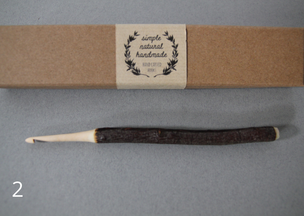 Wooden crochet hooks - handmade in the UK - Provenance Craft Co