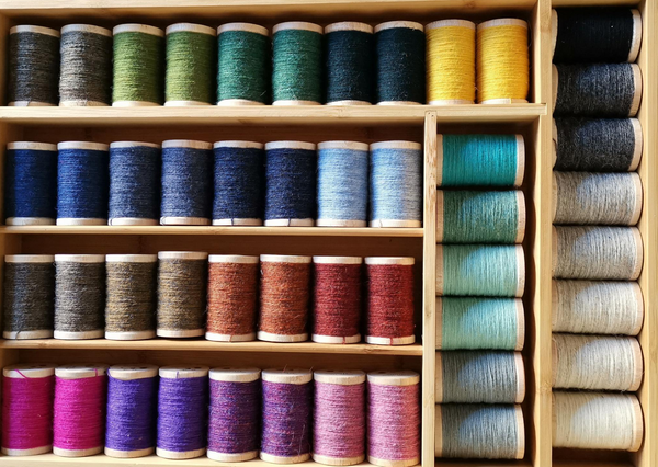 Rustic Moire Thread for embroidery - from Spain - Provenance Craft Co