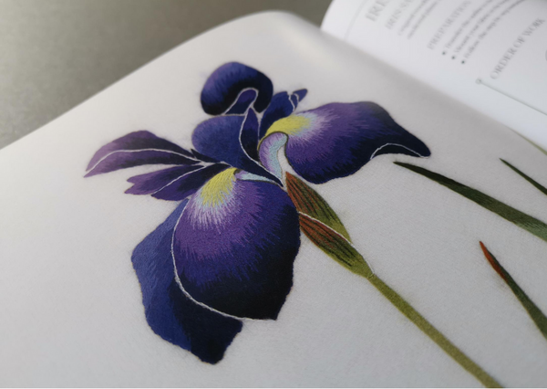 The Kew Book of Embroidered Flowers by Trish Burr - Provenance Craft Co