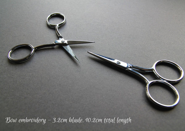 Bow Embroidery Scissors - Made in Italy - Provenance Craft Co