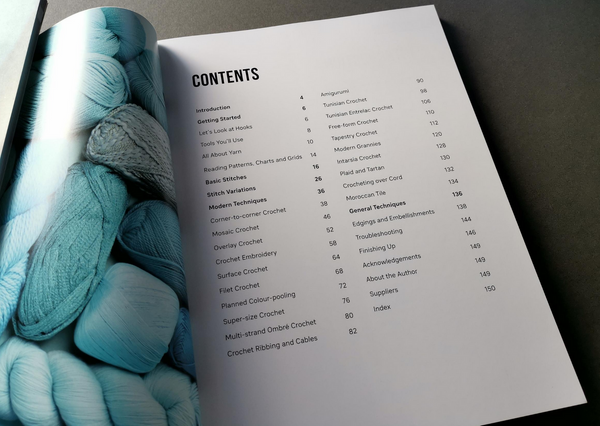 Modern Crochet Bible by Sarah Shrimpton (UK terminology) - Provenance Craft Co