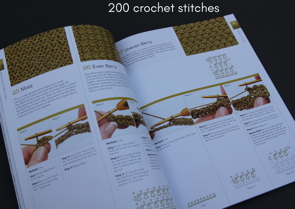 Crochet stitch dictionaries (UK terminology) - Provenance Craft Co