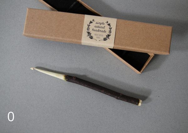 Wooden crochet hooks - handmade in the UK - Provenance Craft Co