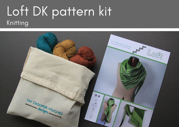 KIT for Loft knitting pattern DK - Provenance Craft Co