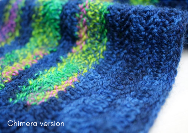 Stormy Rainbow Blanket crochet pattern - digital or hard copy