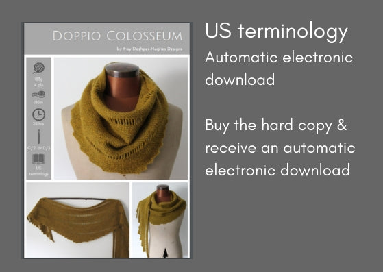 Doppio Colosseum crochet pattern - digital or hard copy - Provenance Craft Co