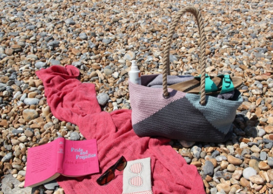 Hove Beach Bag crochet pattern - digital or hard copy - Provenance Craft Co