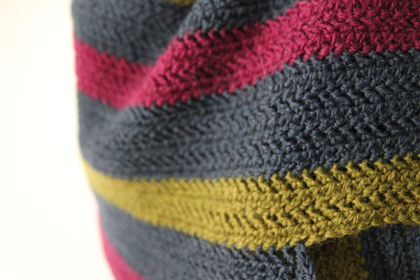 Kinbaine crochet pattern 4 ply - digital or hard copy - Provenance Craft Co
