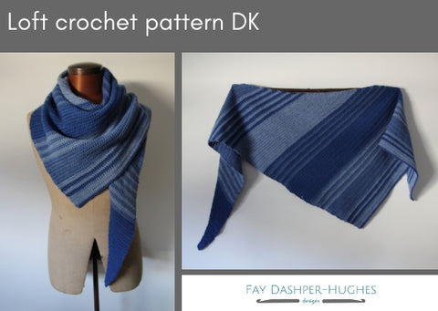 Loft crochet pattern DK - digital or hard copy - Provenance Craft Co