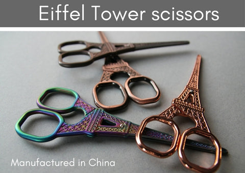 Eiffel tower scissors - Provenance Craft Co