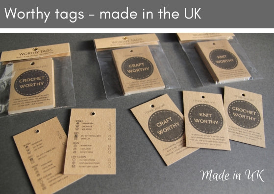 Worthy gift tags - pack of 10 - Provenance Craft Co