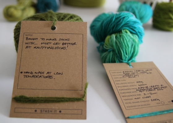 Stash tags - pack of 10 - Provenance Craft Co