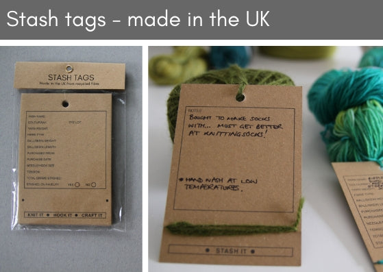 Stash tags - pack of 10 - Provenance Craft Co